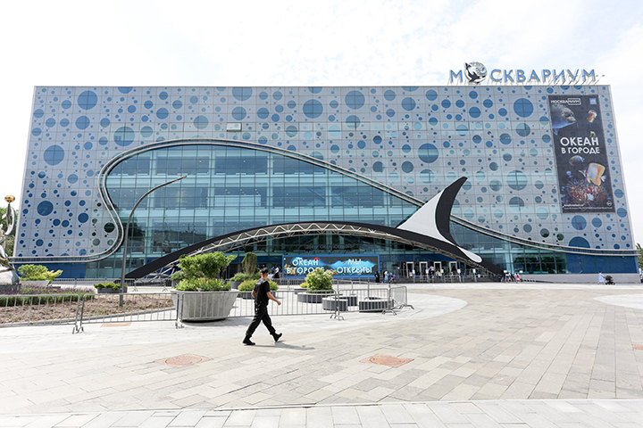 Короткое замыкание произошло на крыше «Москвариума»