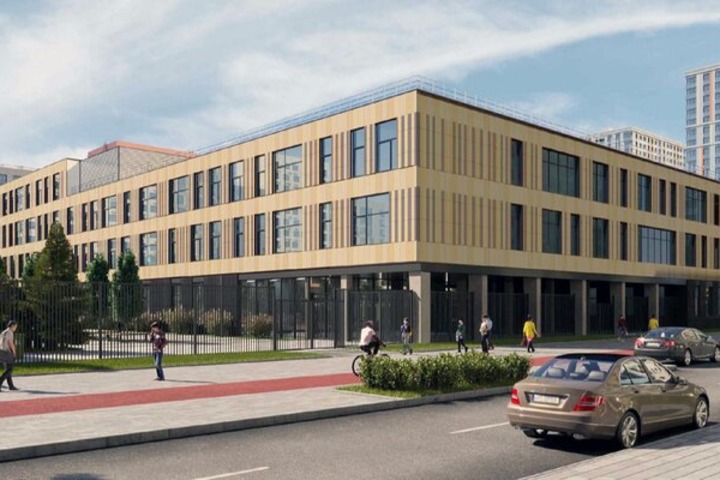 Школу на 900 мест построят в районе Москворечье-Сабурово