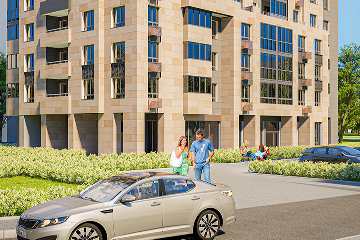 Дом по реновации с подземной стоянкой на Печорской улице достроят в этом году