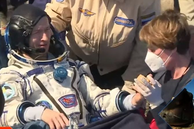 Корабль «Союз МС-17» с экипажем МКС успешно приземлился в Казахстане