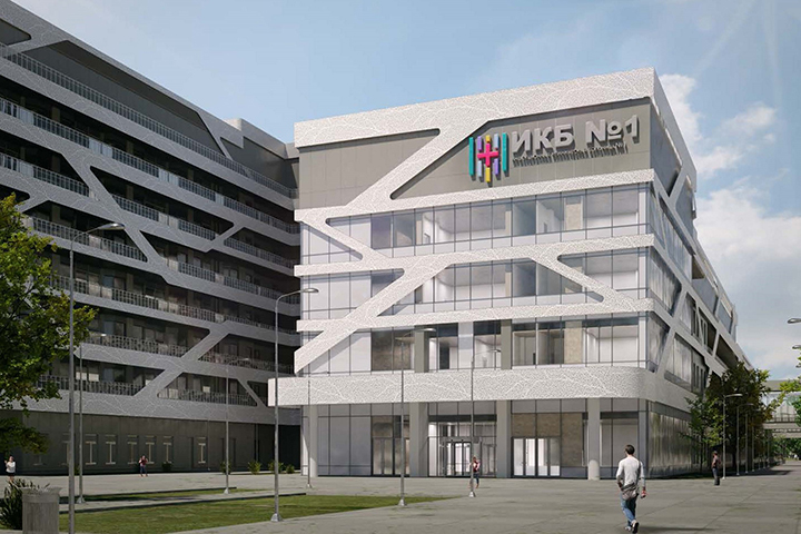 Лечебно-диагностический комплекс в стиле хай-тек построят на Волоколамском шоссе