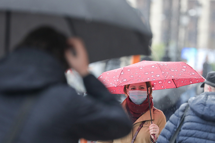 МЧС: Дождь и сильный ветер ожидаются в Подмосковье до вечера 24 апреля