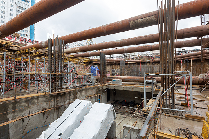 Эскалаторы установили на станции «Сокольники» Большой кольцевой линии метро