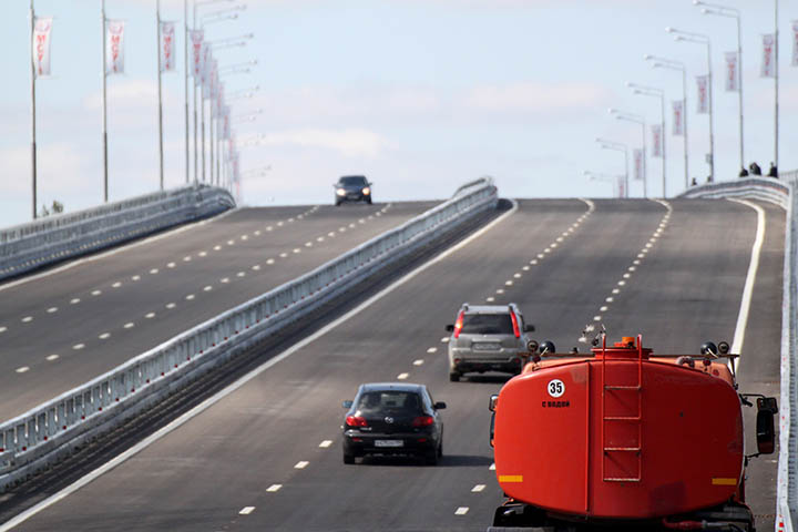 Скоростная магистраль получит удобные эстакады