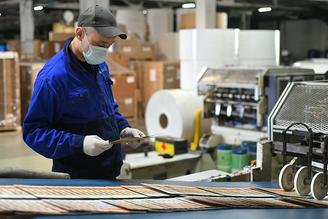 Объем производства бумажных изделий увеличился в Москве на 57,7 процента в 2021 году