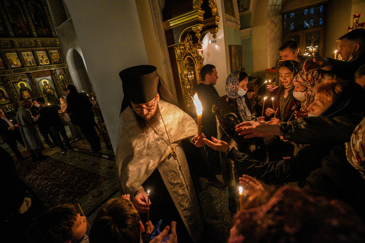 Более 1,6 миллиона россиян приняли участие в праздновании Пасхи