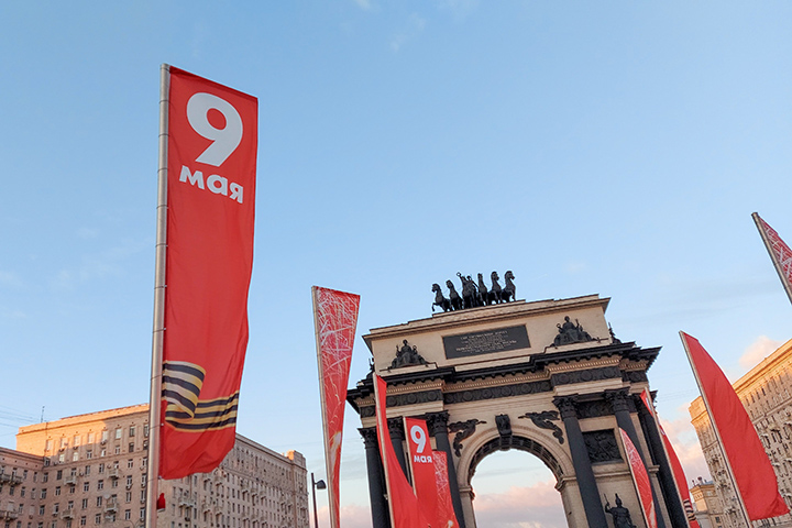 Москвичам рассказали о погоде в столице в День Победы