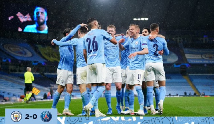 «Манчестер Сити» впервые в истории вышел в финал Лиги чемпионов