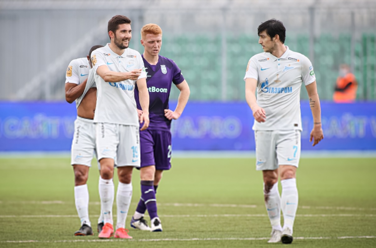 «Зенит» сыграл вничью с «Уфой» в матче 29-го тура РПЛ