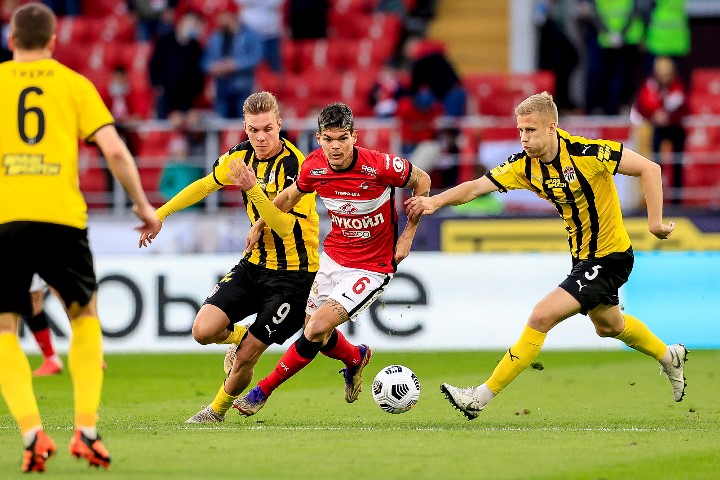 Московский «Спартак» вышел на второе место после победы над «Химками» в матче РПЛ