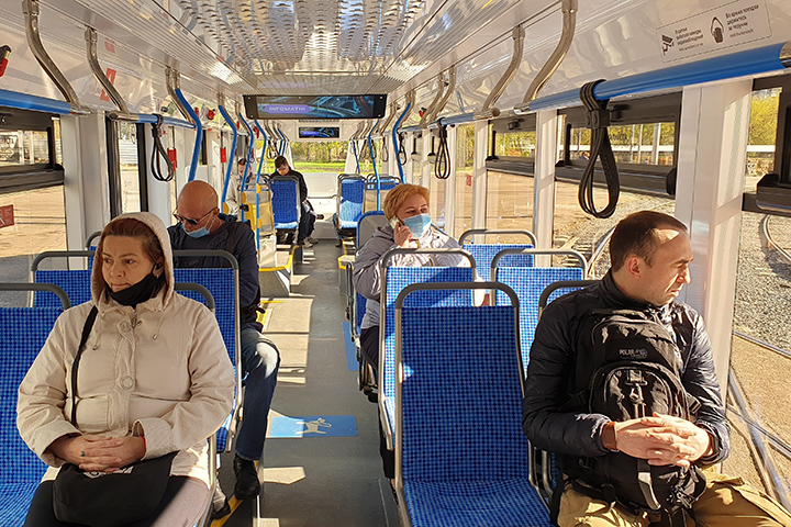 Аудиосообщения в столичных трамваях будет озвучивать «голос метро»