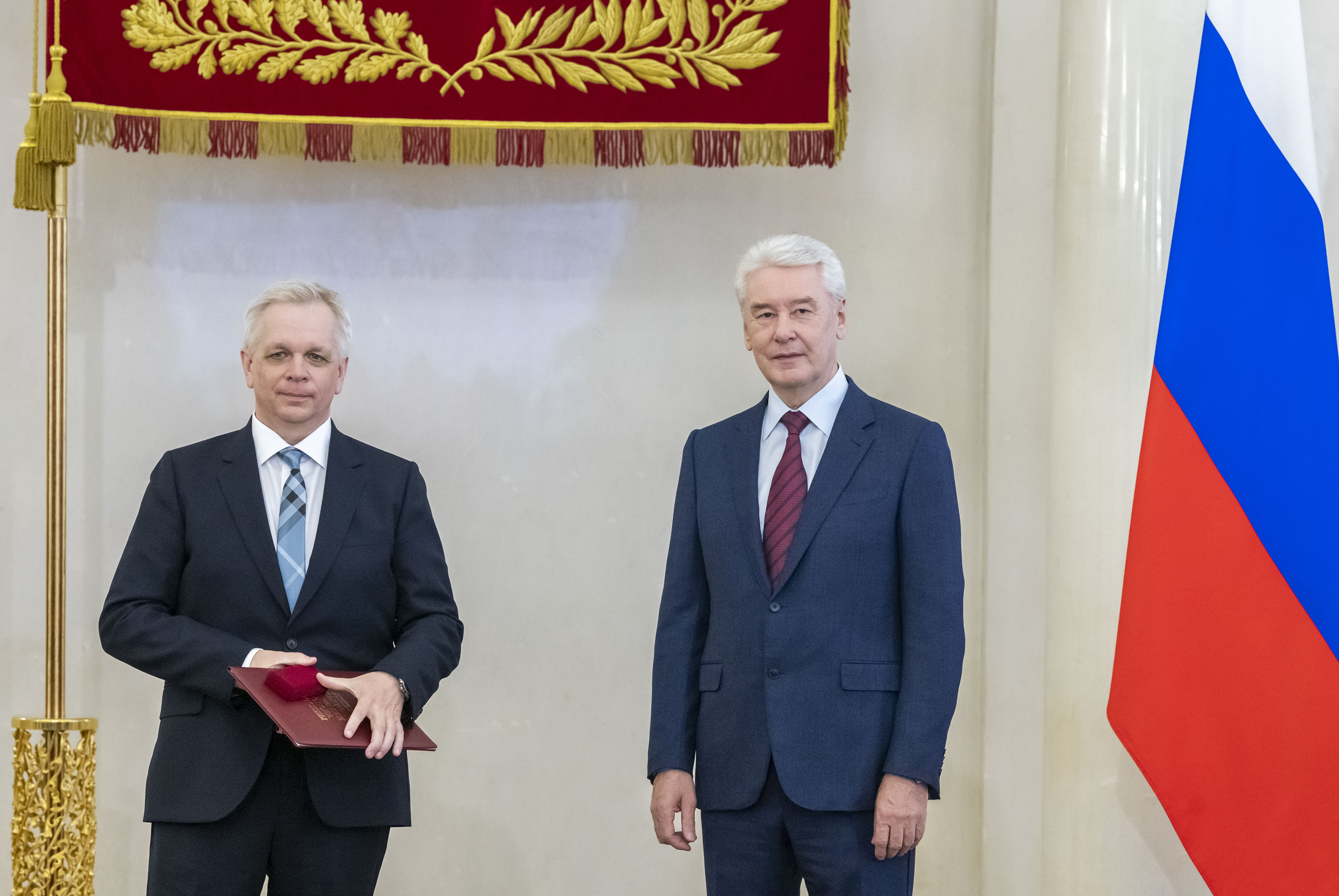 Сергей Собянин вручил премии Москвы столичным медикам