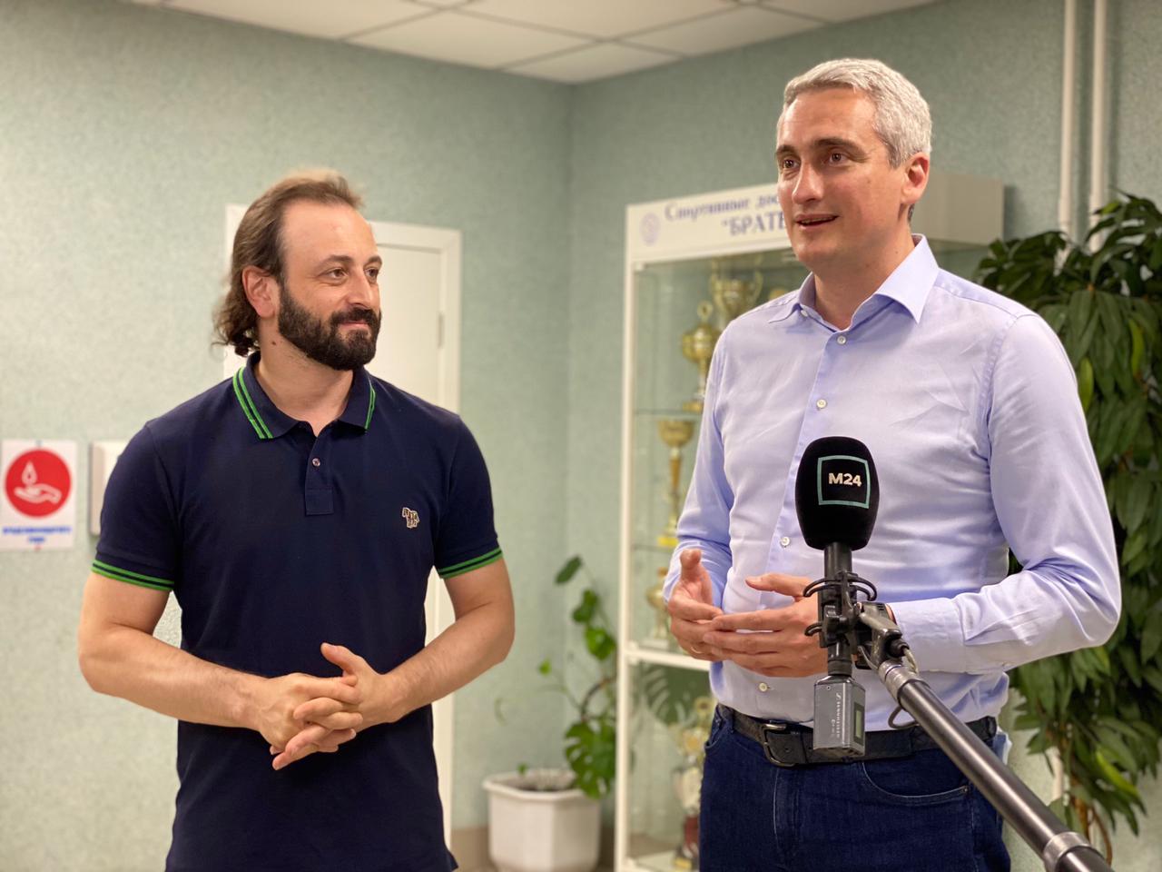 Илья Авербух поддержал инициативу Евгения Нифантьева построить в Москве 100 новых бассейнов