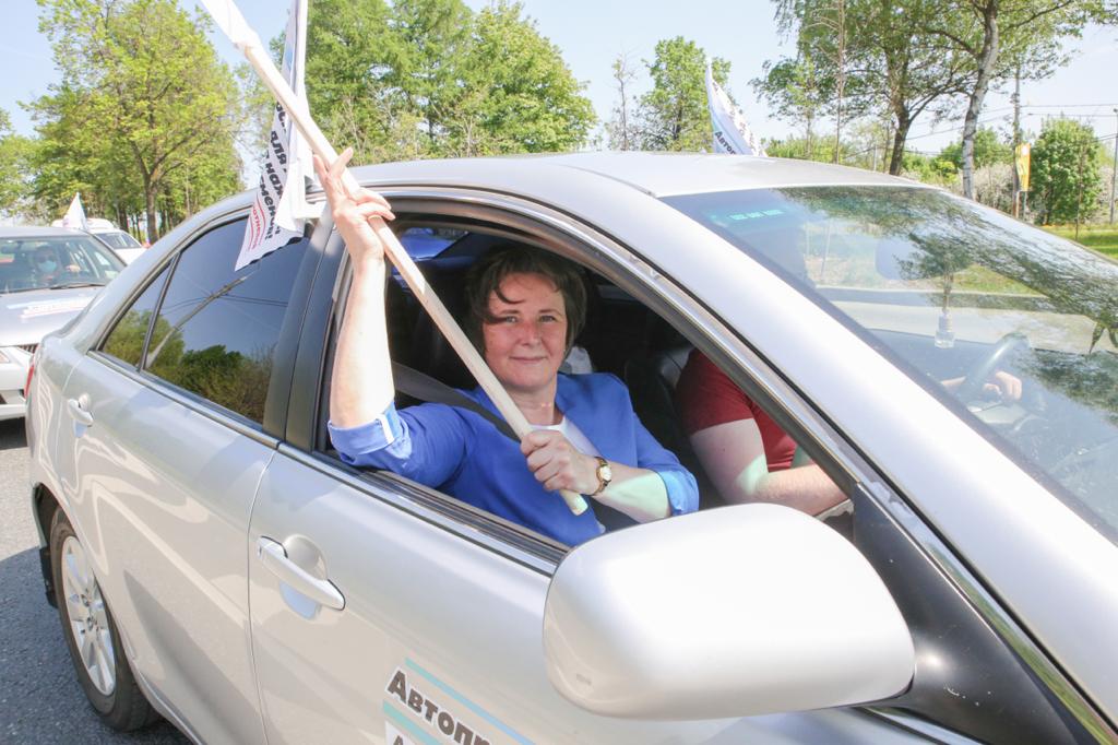 Член Общественной палаты РФ Разворотнева организовала автопробег «За доступный гараж»