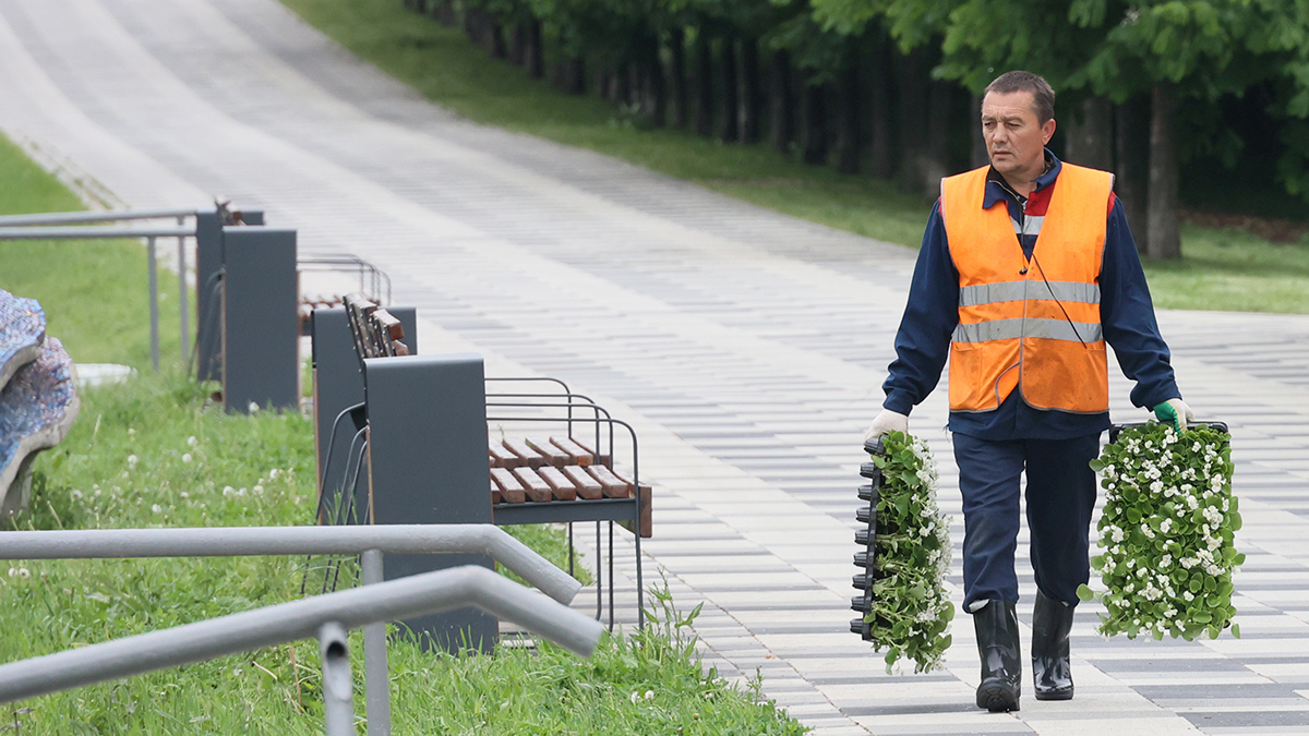 Стартовало благоустройство территории возле станции БКЛ «Воронцовская»