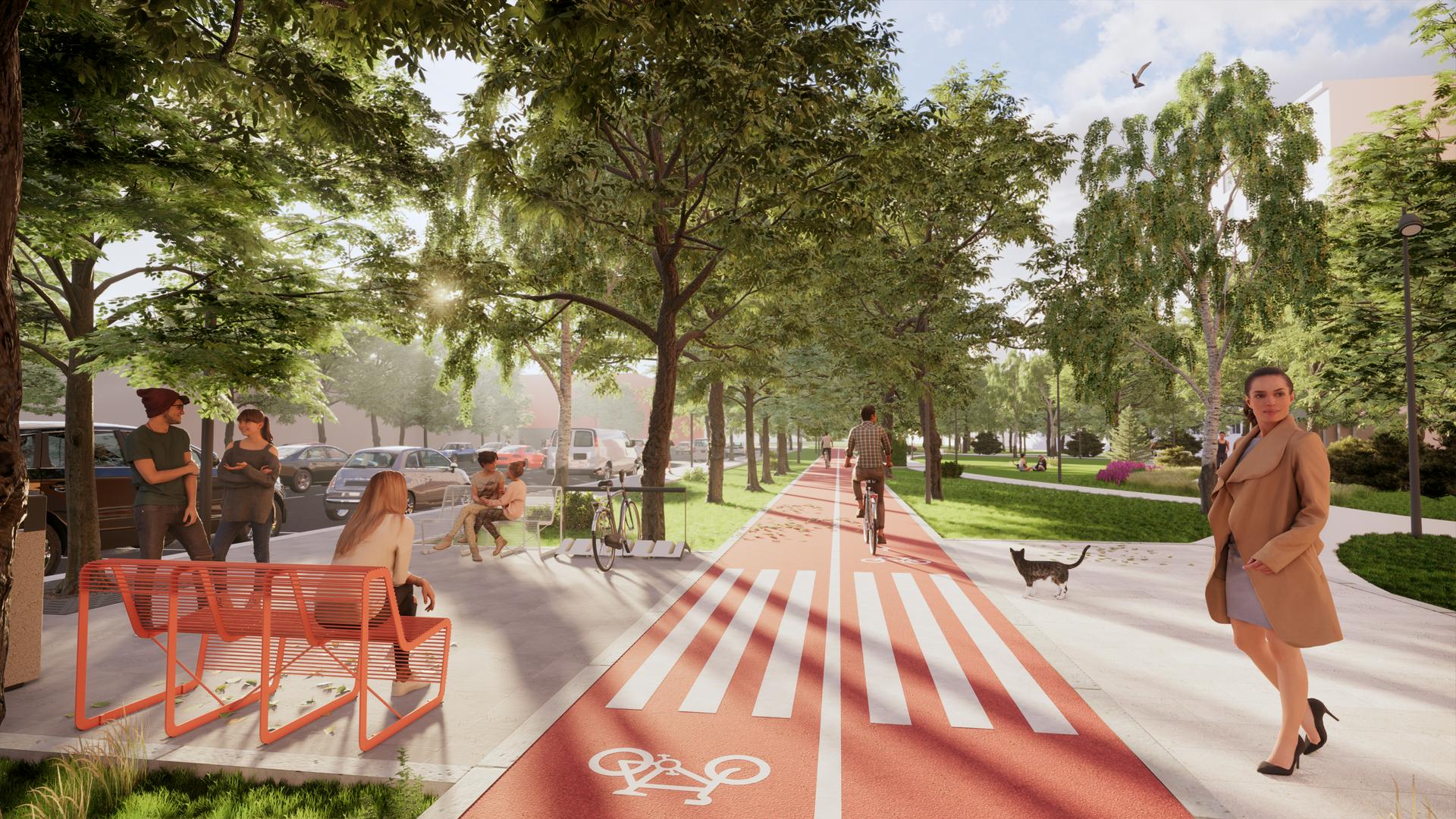 Благоустройство территории возле станции метро «Бутырская» началось в Москве