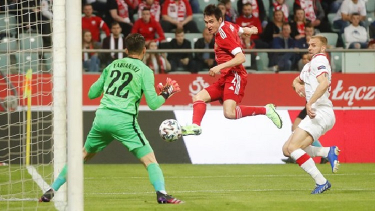 Россия и Польша сыграли вничью в товарищеском матче перед Евро-2020