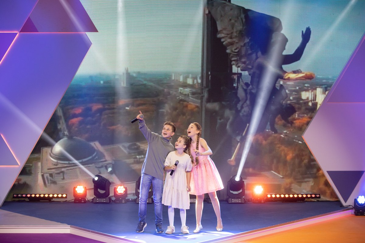 Концерт новых детских песен прошел в Музее Победы