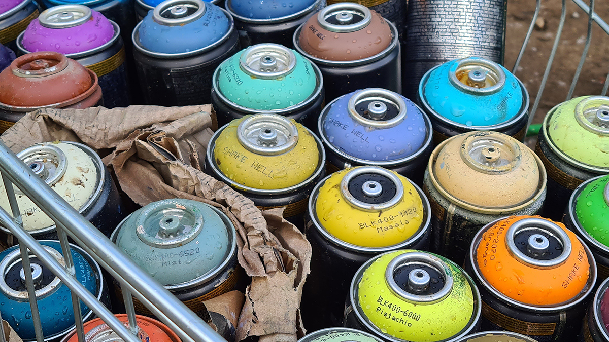 Свыше двух тысяч случаев нанесения граффити на вагоны выявили на МЖД в 2021 году