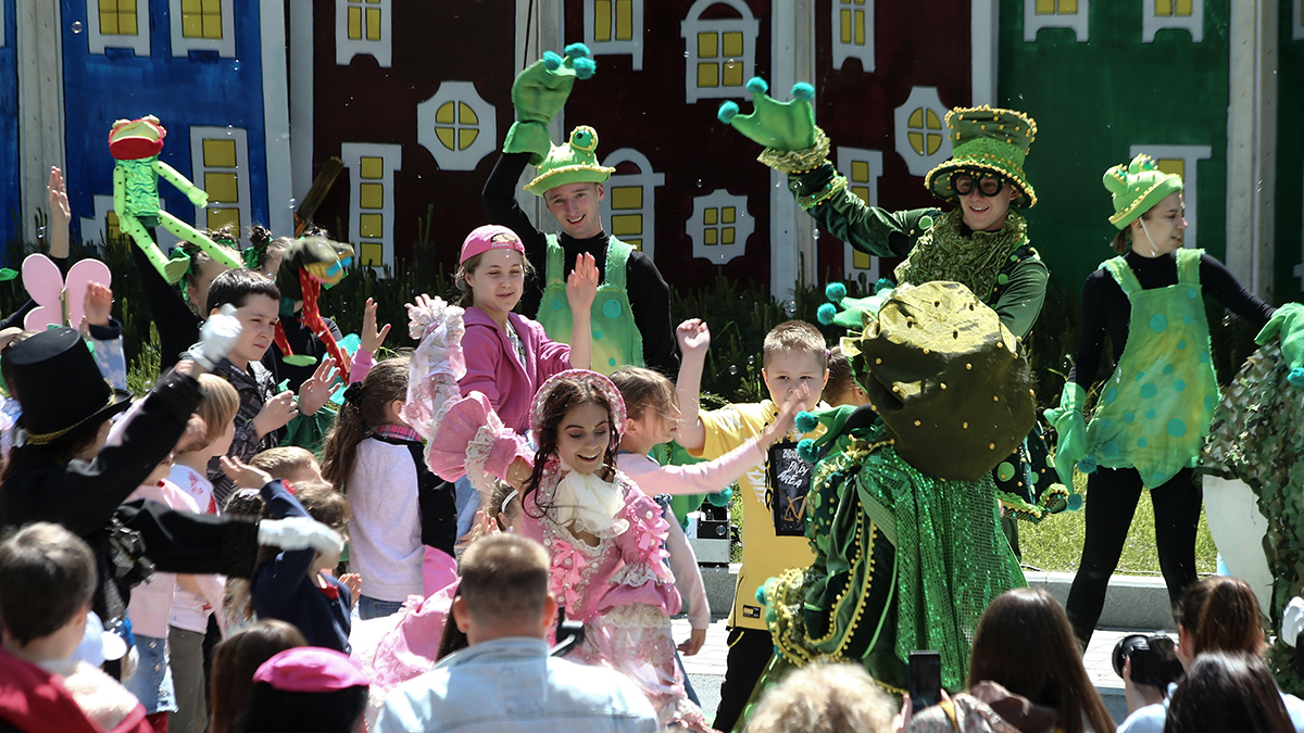 Праздник «Россия руками детей» пройдет в «Образцовпарке»