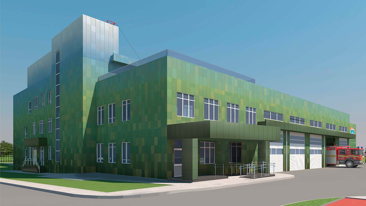 Новое пожарное депо с тренировочной площадкой появится в поселке Северном