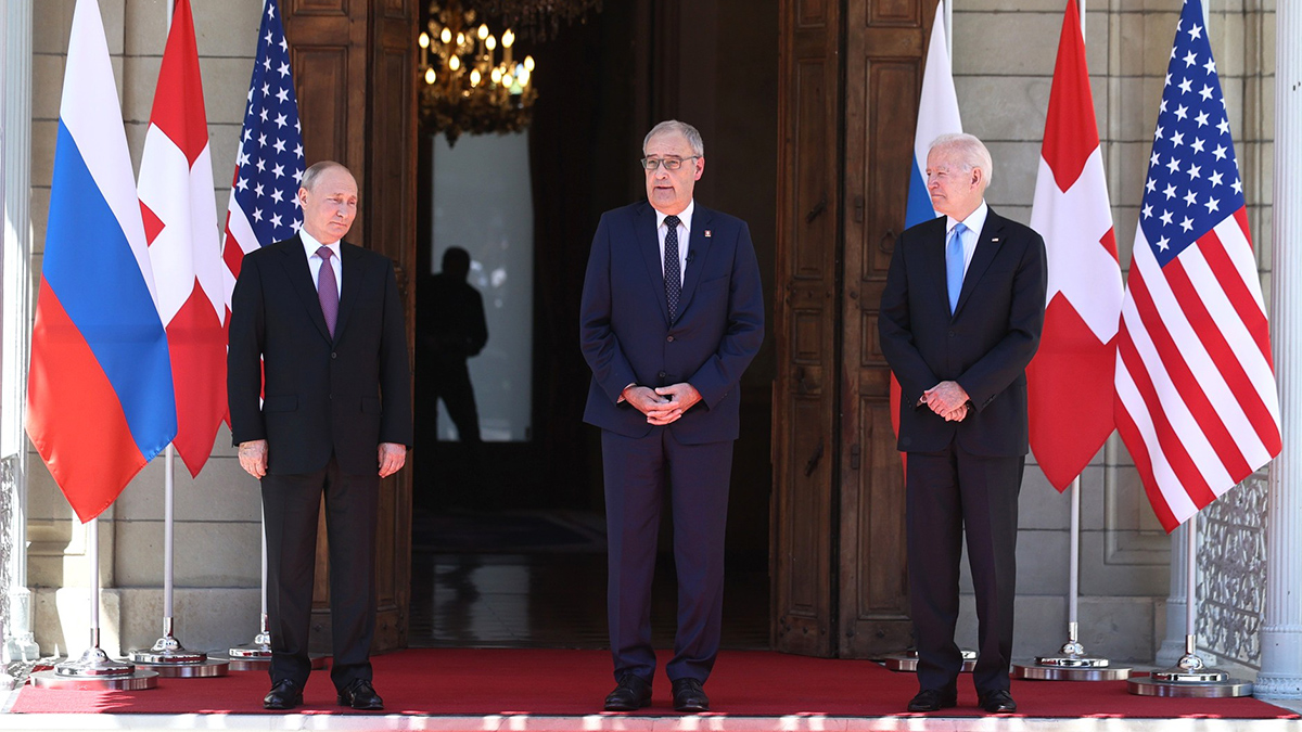 Президент Швейцарии поблагодарил всех за организацию переговоров в Женеве