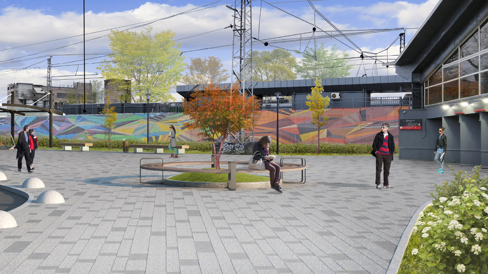 Новая платформа МЦД Тушино будет иметь два зала для пассажиров