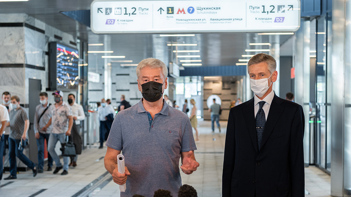 Сергей Собянин: Пять из одиннадцати запланированных на 2021 год вокзалов запустили в Москве