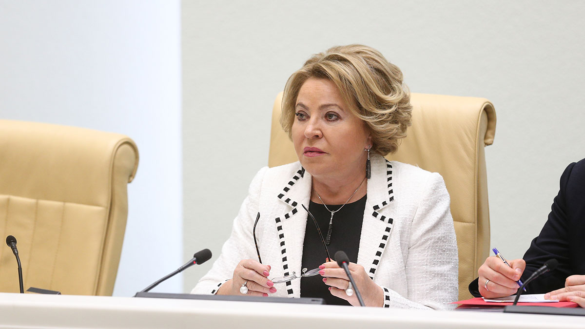 Матвиенко заявила, что локдауна на федеральном уровне не планируется