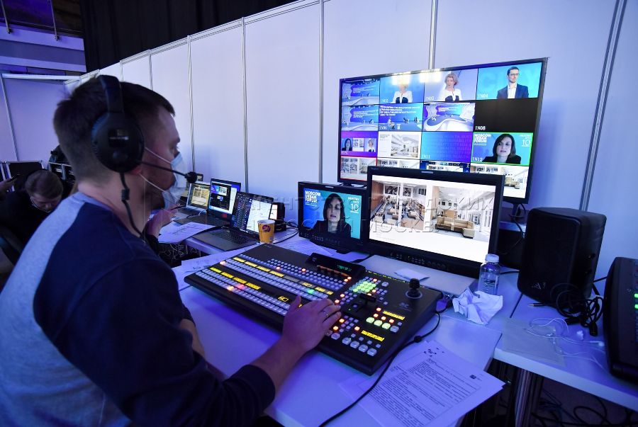 Конференция «Город для каждого» управляется из операторского пункта