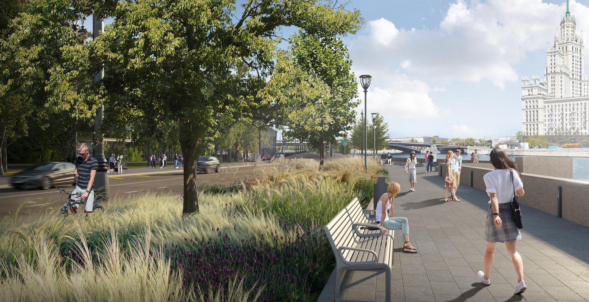 Петр Бирюков: Стартовали работы по комплексному благоустройству острова Балчуг