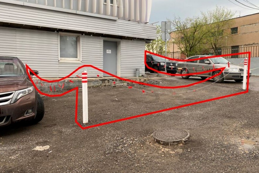 Нелегальные ограждения снесли на юге Москвы