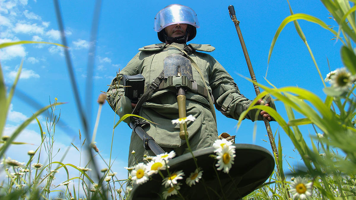 Саперы обезвредили боеприпас времен ВОВ в Волоколамском округе