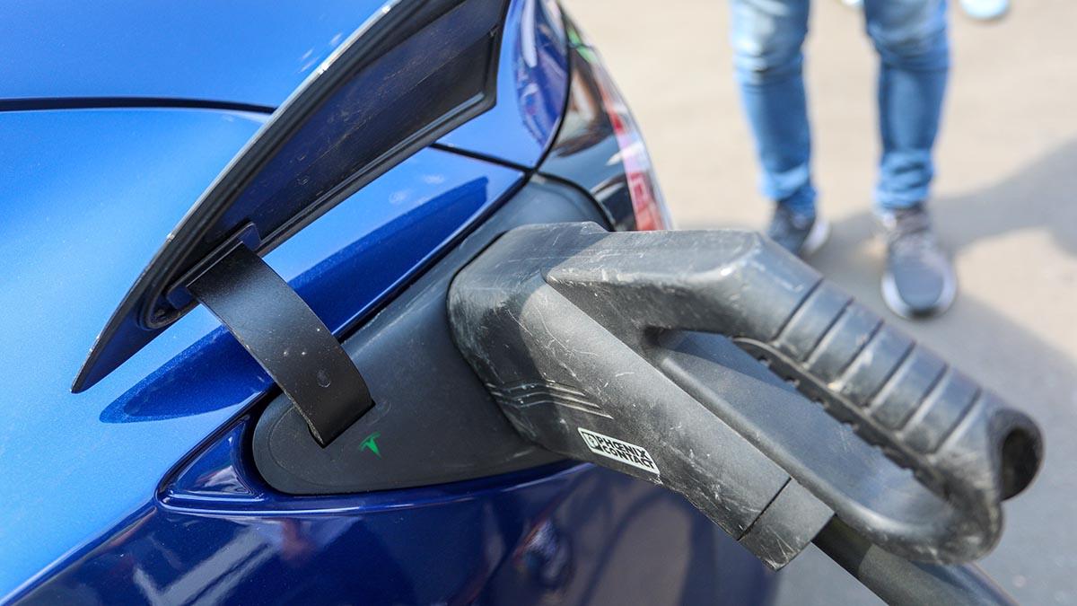 В столице работают 26 зарядных станций для электромобилей