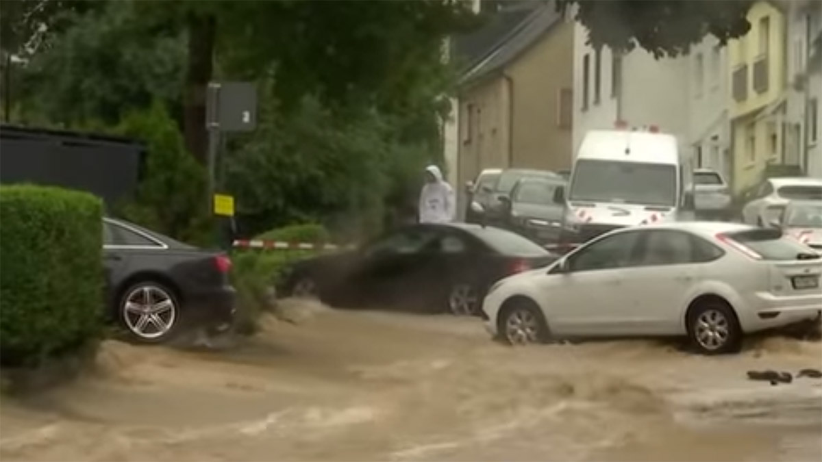 Минобороны Германии ввело режим военной катастрофы из-за наводнений