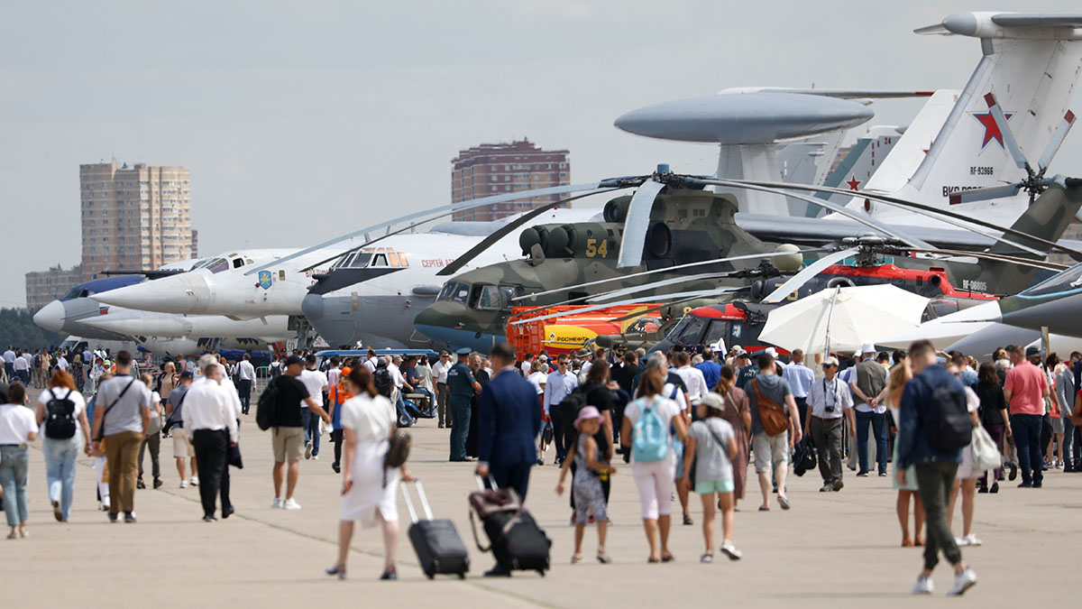 Работу более 40 точек общепита организовали на МАКС-2021