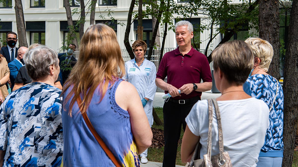 Мэр Москвы рассказал о реализации городских программ в Кузьминках