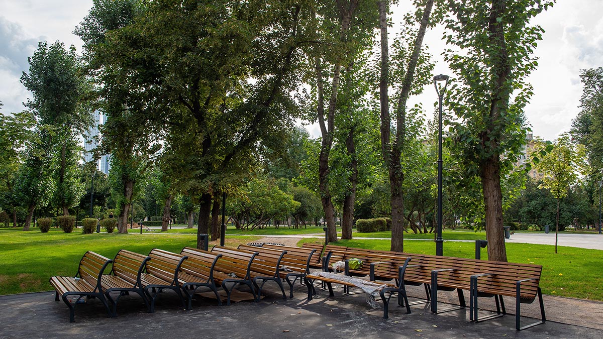 Москвичам рассказали о благоустройстве парка «Северные Дубки»