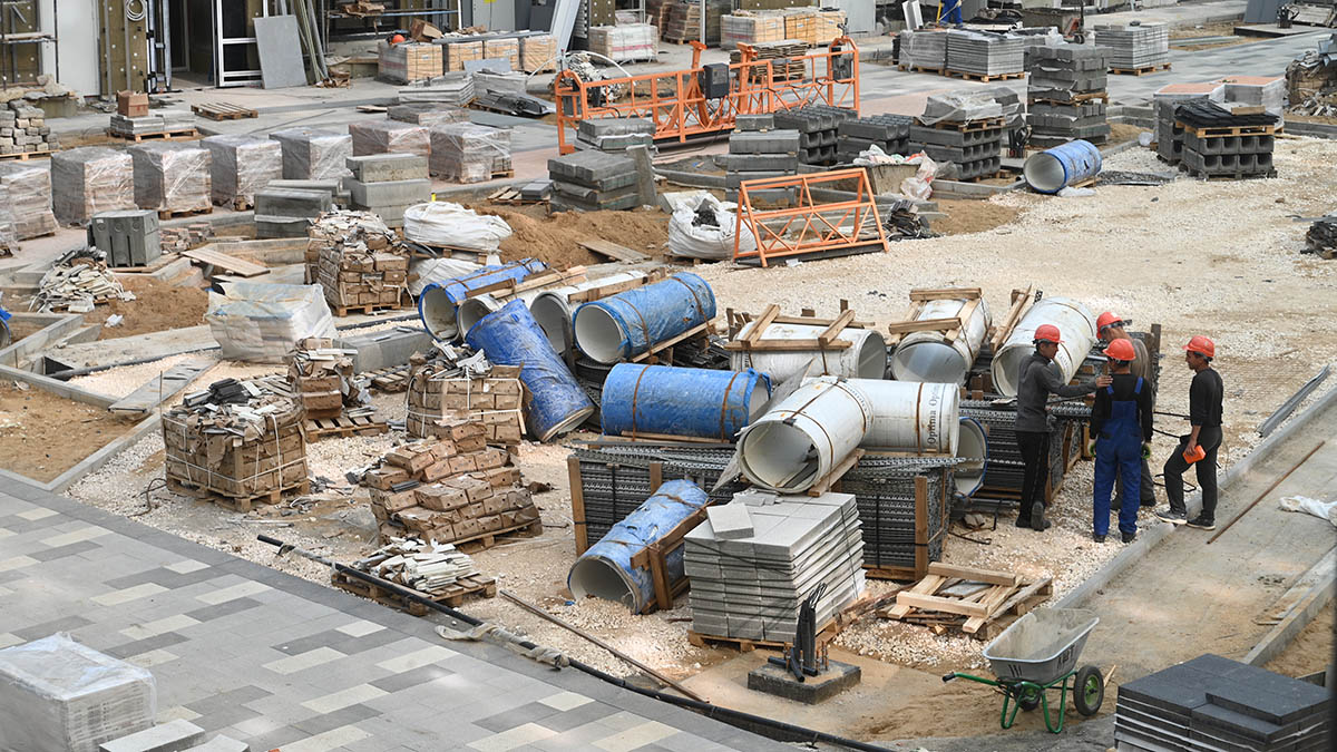 Деловой центр построили в составе ТПУ «Профсоюзная» на юго-западе Москвы