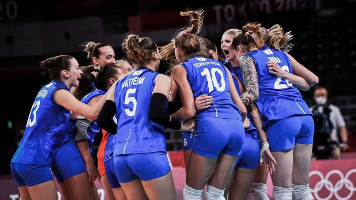 Российские волейболистки вышли в плей-офф Олимпиады в Токио 