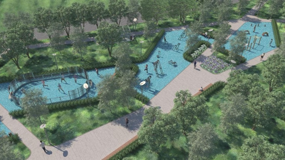 «Космический облик»: москвичам рассказали о благоустройстве сквера у пруда Марс