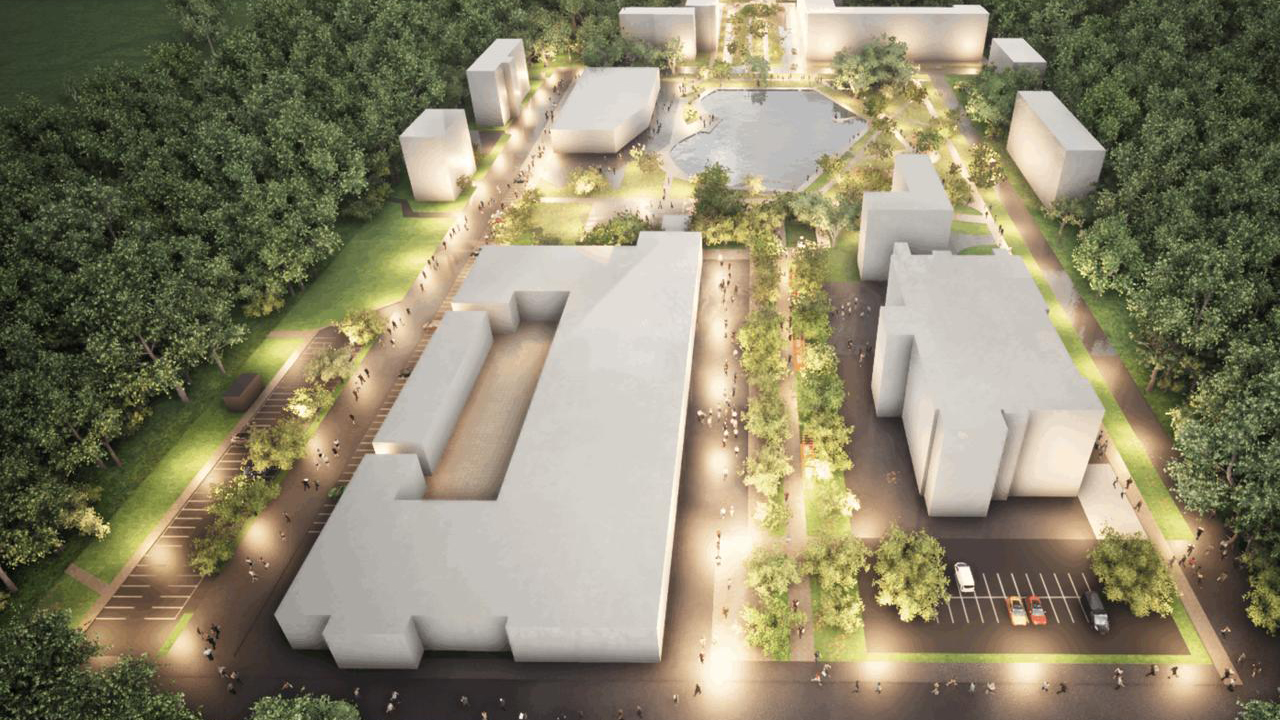 Сквер с аллеей, амфитеатром и световыми фонтанами появится на севере столицы