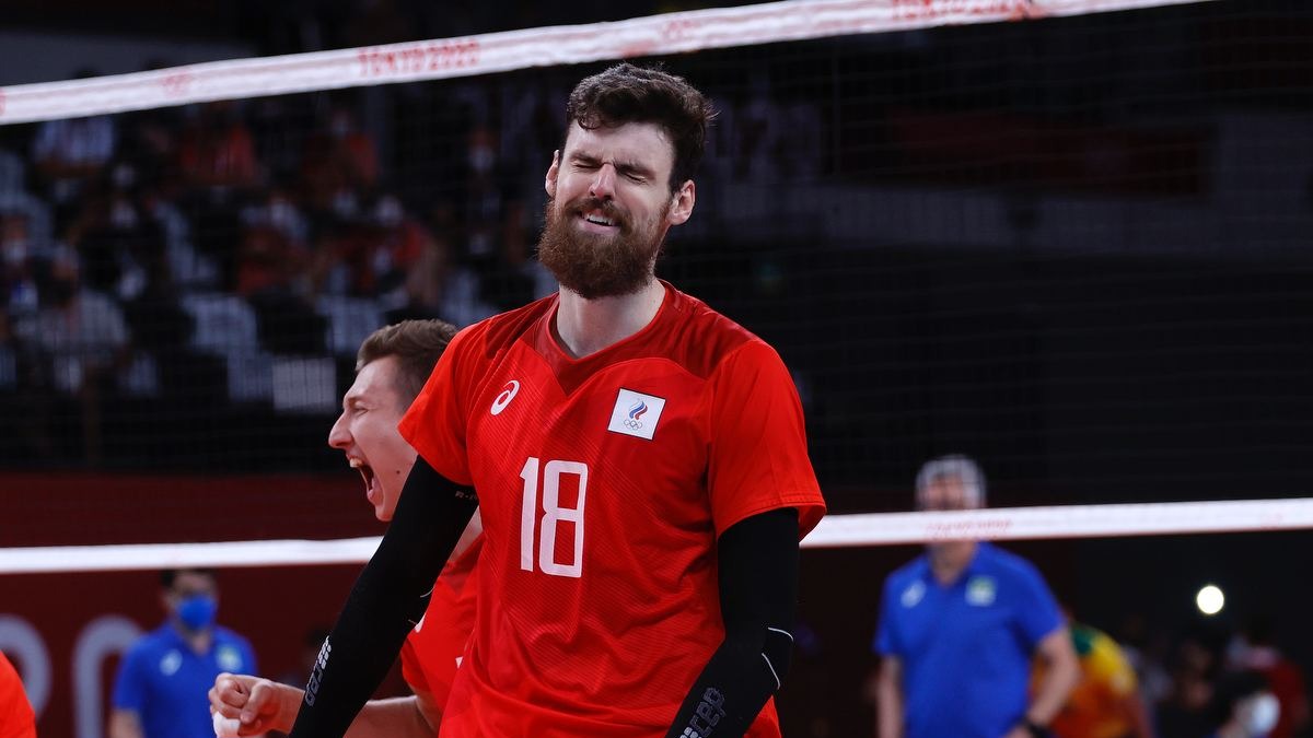 Российские волейболисты завоевали серебро на Олимпиаде в Токио