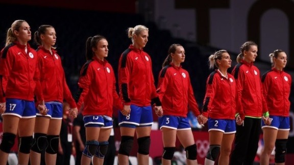 Российские гандболистки завоевали серебряную медаль на Олимпиаде в Токио