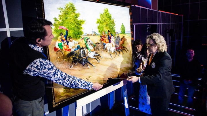 Федоскино вошло в Книгу рекордов Гиннесса за самое большое панно из папье-маше