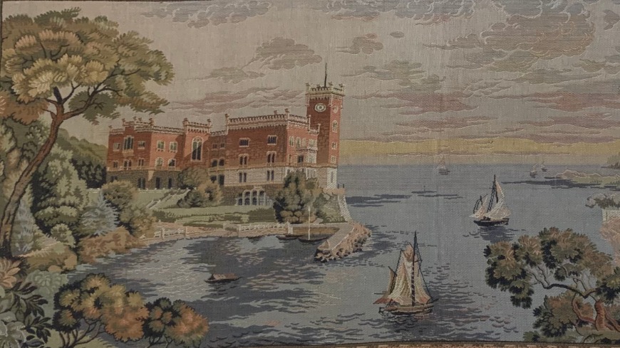 Гобелен «Замок у моря», 1940–1950-е годы