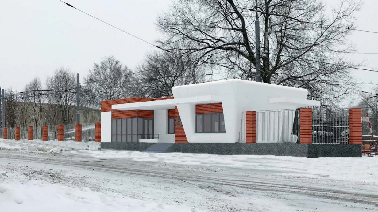 Проект реконструкции депо имени Баумана. После ремонтных работ оно будет занимать 68 тысяч квадратных метров и сможет обслуживать трехсекционные низкопольные трамваи нового поколения