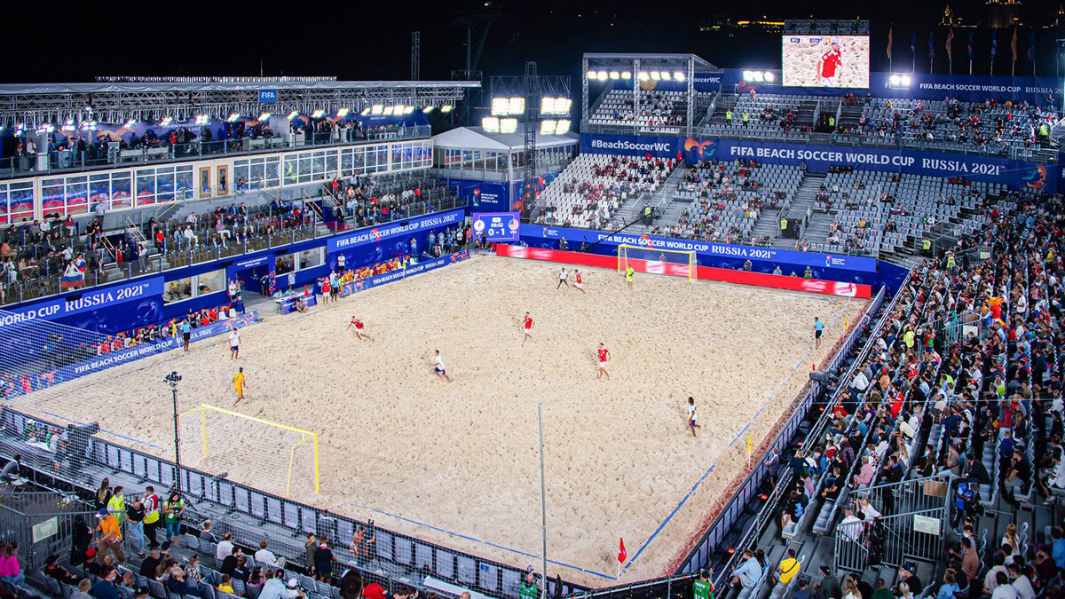 Определились все пары четвертьфинала ЧМ по пляжному футболу в Москве