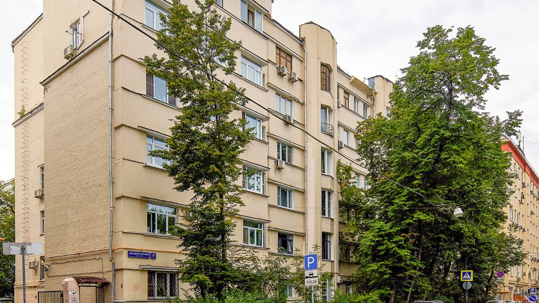 Дом 1928–1929 годов постройки в Большом Каретном переулке отремонтируют