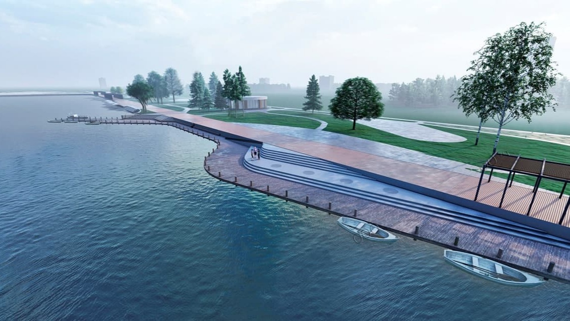 Парк в Гольянове получит новые спортивные объекты, смотровую площадку и пристань 